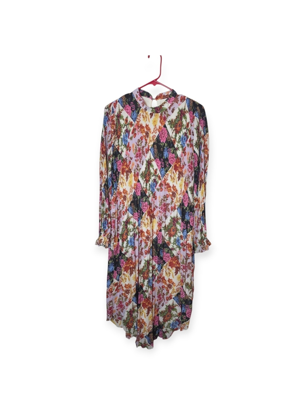 Women's NWOT Anthropolgie Maeve Shara pleated midi dress, size XS‎
